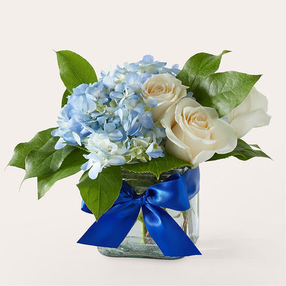 Sky Blue Delight Bouquet –  Woodbury Flowers, Woodbury GA