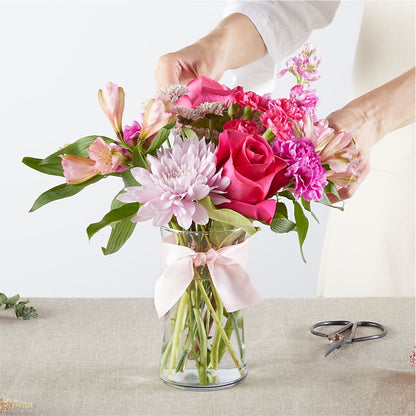 Pink Ribbon - A Florist Original –  Woodbury Flowers, Woodbury GA