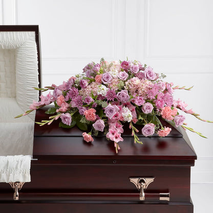 Immorata Casket Spray –  Woodbury Flowers, Woodbury GA