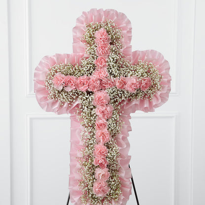 Angel's Cross Easel –  Woodbury Flowers, Woodbury GA