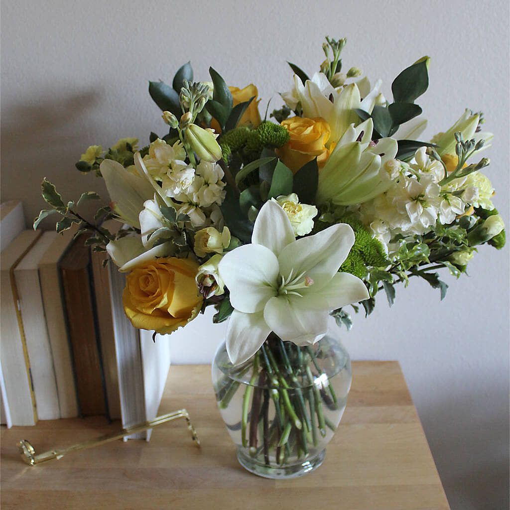 Hope & Serenity Bouquet –  Woodbury Flowers, Woodbury GA