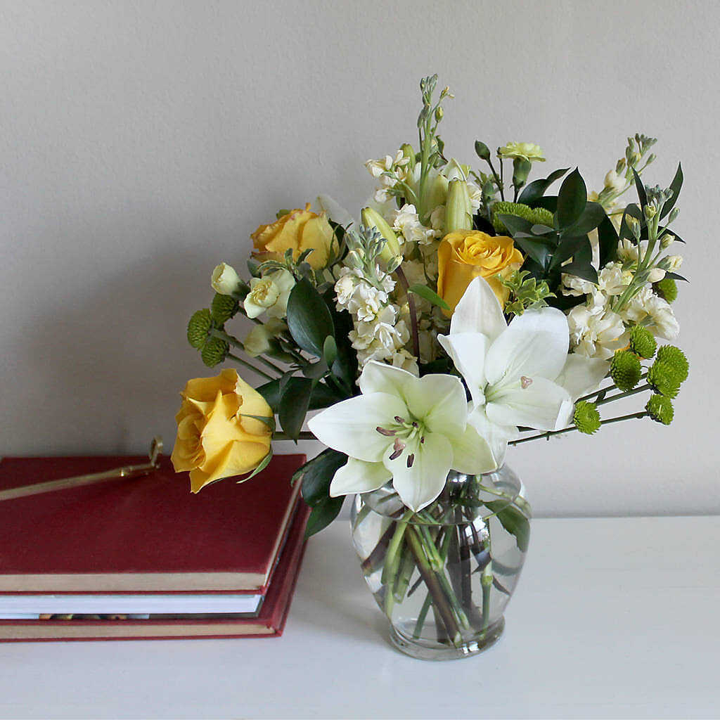 Hope & Serenity Bouquet –  Woodbury Flowers, Woodbury GA