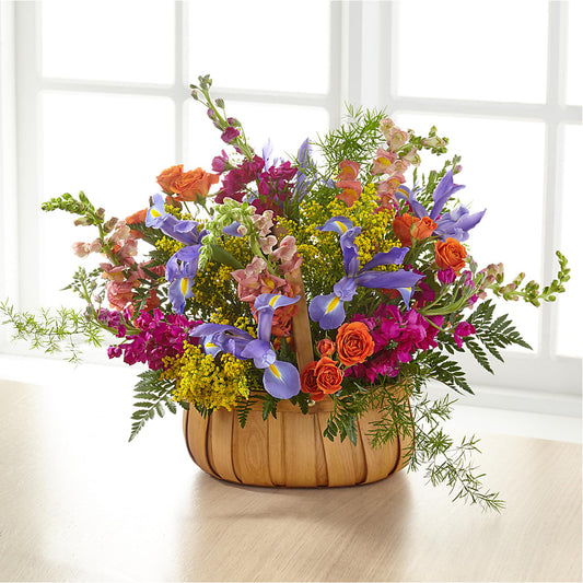 Garden of Life Basket –  Woodbury Flowers, Woodbury GA