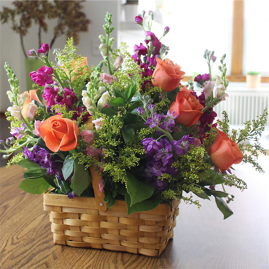 Garden of Life Basket –  Woodbury Flowers, Woodbury GA