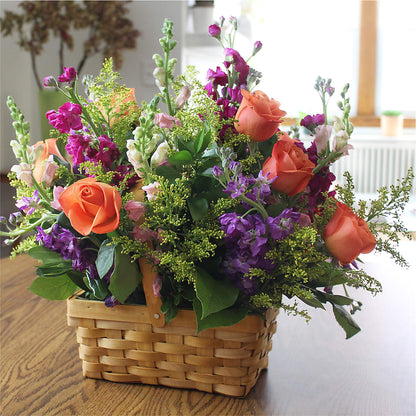 Garden of Life Basket –  Woodbury Flowers, Woodbury GA