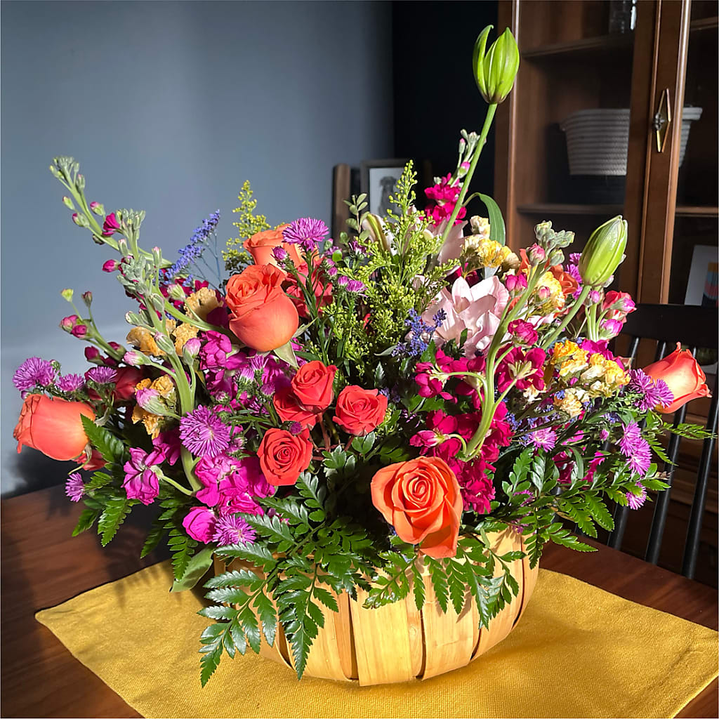 Garden of Life Basket –  Woodbury Flowers, Woodbury GA