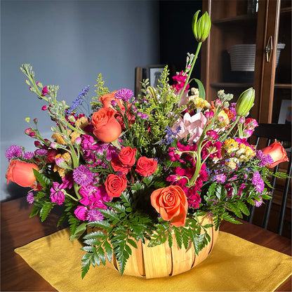 Garden of Life Basket –  Woodbury Flowers, Woodbury GA