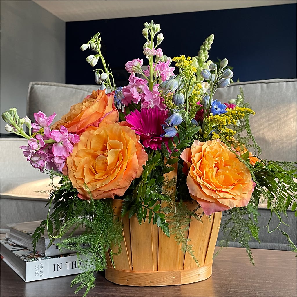 Garden of Life Basket –  Woodbury Flowers, Woodbury GA