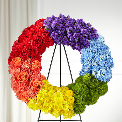 Circle of Love Wreath –  Woodbury Flowers, Woodbury GA