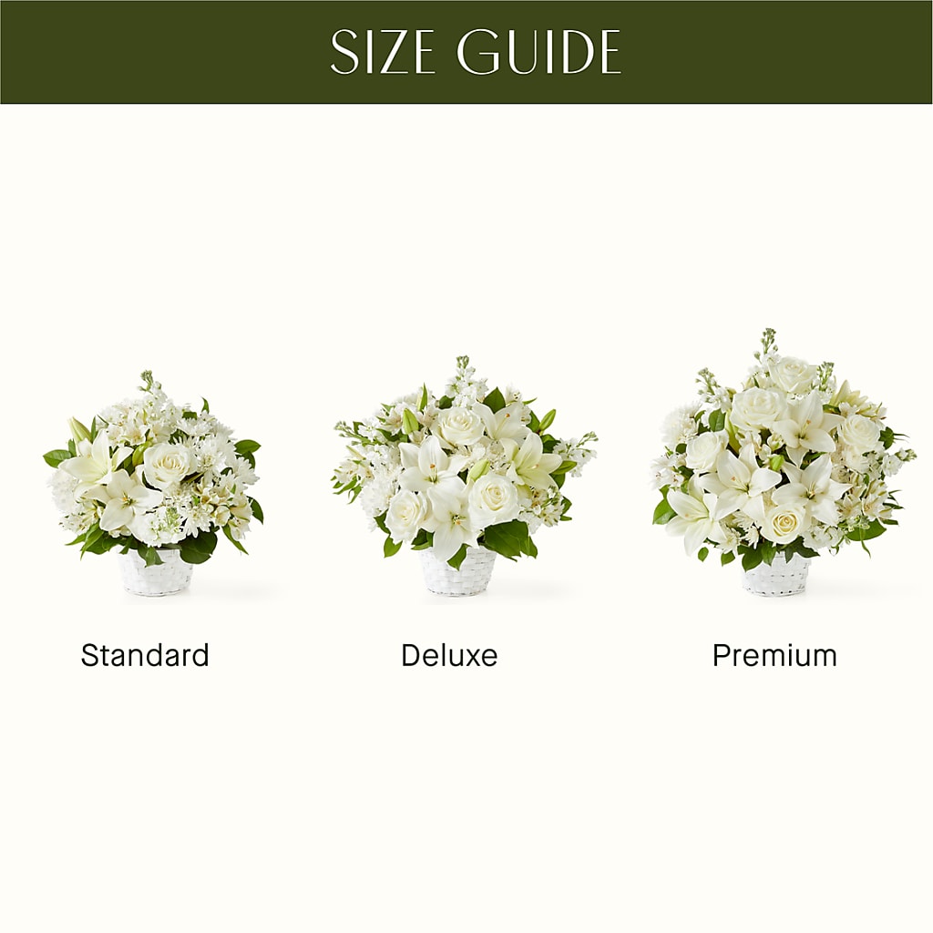 Peaceful Reflections Arrangement –  Woodbury Flowers, Woodbury GA