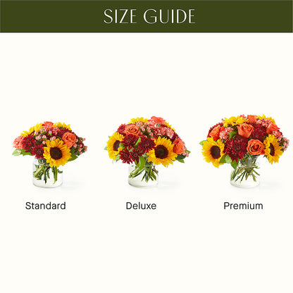 September Sunset Bouquet –  Woodbury Flowers, Woodbury GA