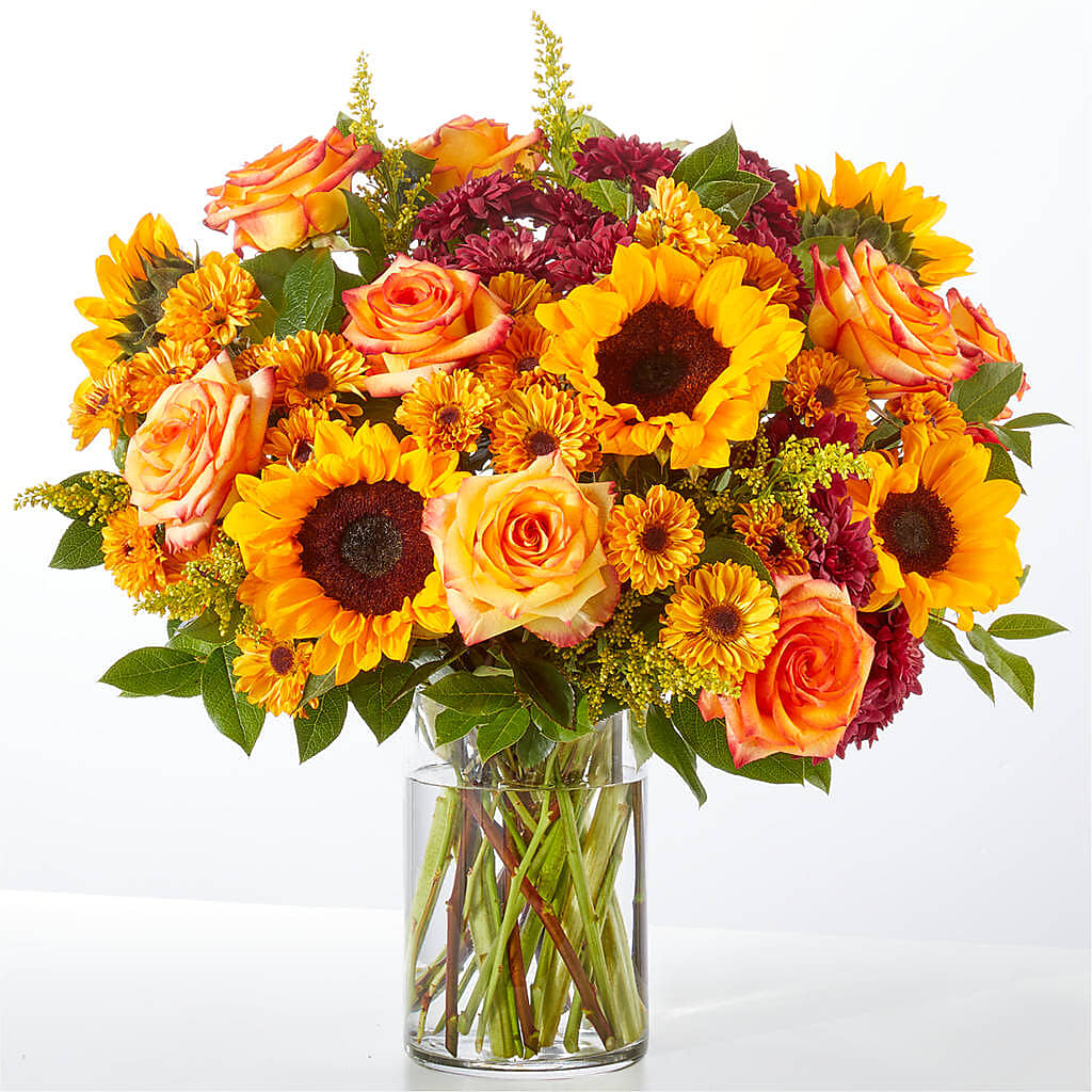 Flannel Scarf Bouquet –  Woodbury Flowers, Woodbury GA