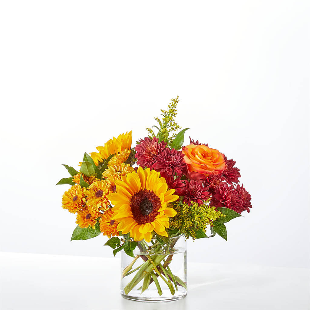 Flannel Scarf Bouquet –  Woodbury Flowers, Woodbury GA