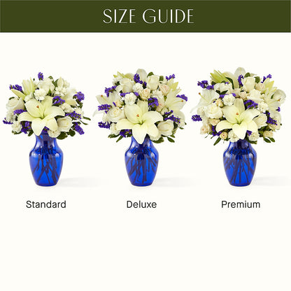 Sapphire Rush Bouquet –  Woodbury Flowers, Woodbury GA