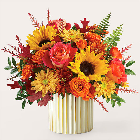 Fall Campfire Bouquet –  Woodbury Flowers, Woodbury GA