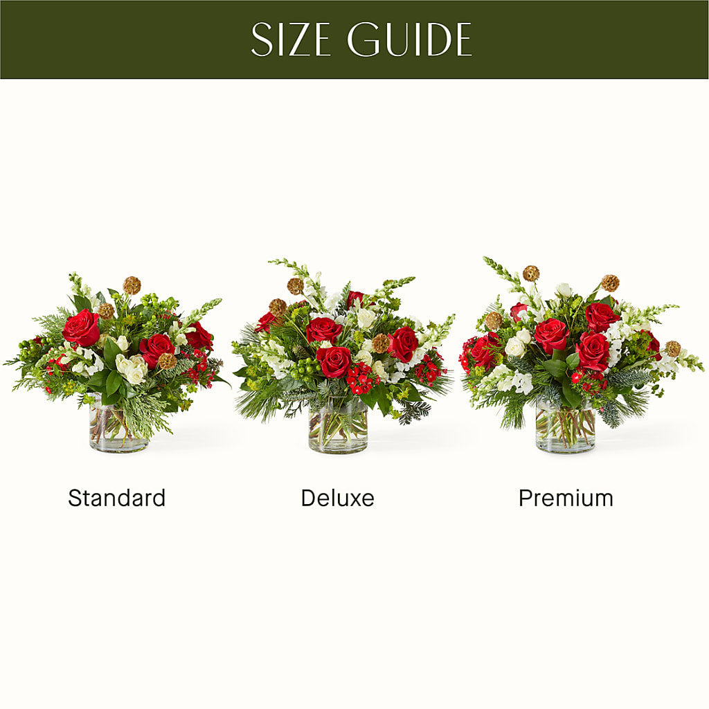 Deck the Halls Bouquet –  Woodbury Flowers, Woodbury GA