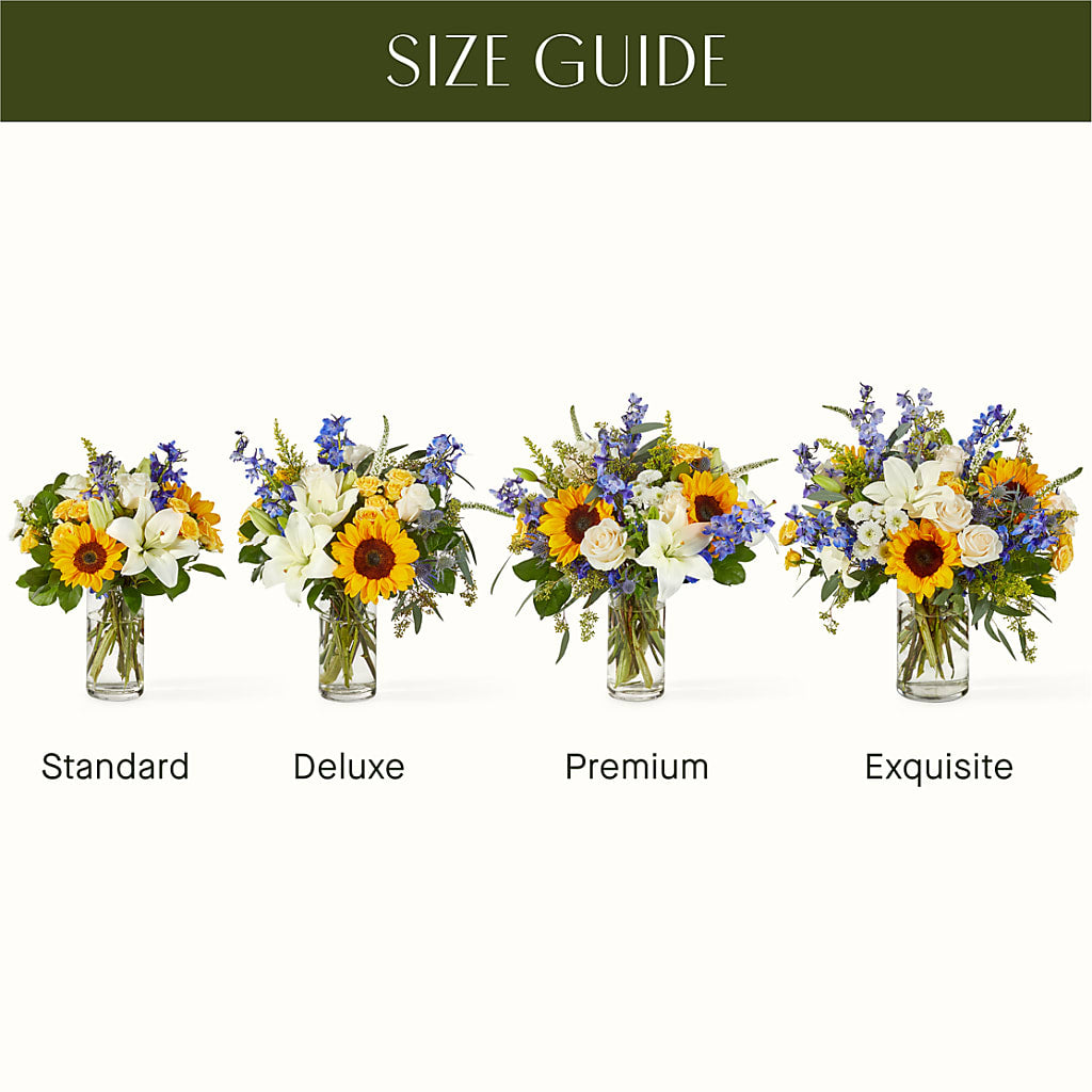 Wonderfully Sunny Bouquet –  Woodbury Flowers, Woodbury GA