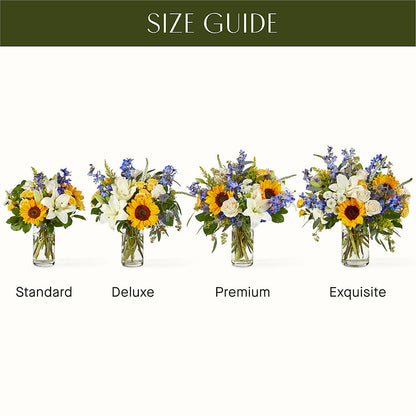 Wonderfully Sunny Bouquet –  Woodbury Flowers, Woodbury GA