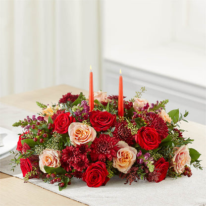 Most Thankful Centerpiece –  Woodbury Flowers, Woodbury GA