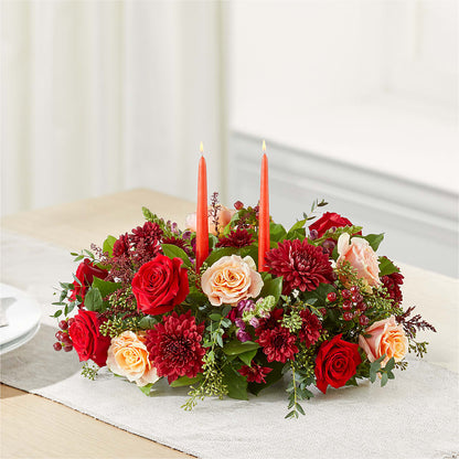 Most Thankful Centerpiece –  Woodbury Flowers, Woodbury GA