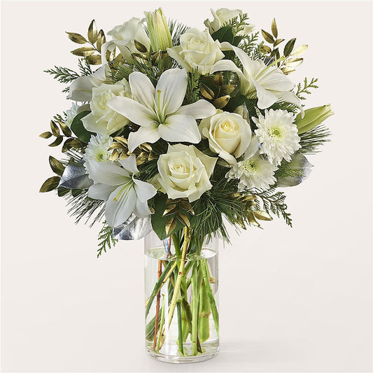 Wintry Mix Bouquet –  Woodbury Flowers, Woodbury GA