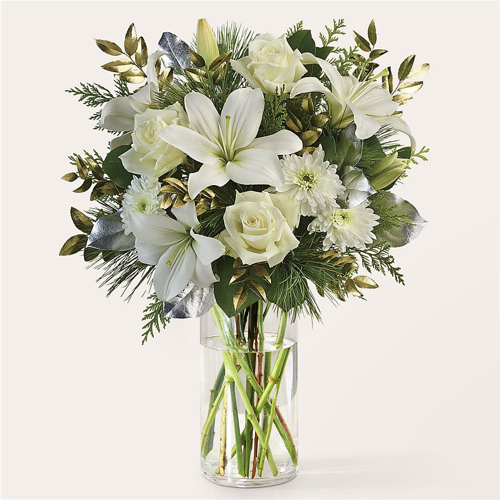 Wintry Mix Bouquet –  Woodbury Flowers, Woodbury GA