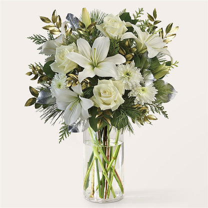 Wintry Mix Bouquet –  Woodbury Flowers, Woodbury GA