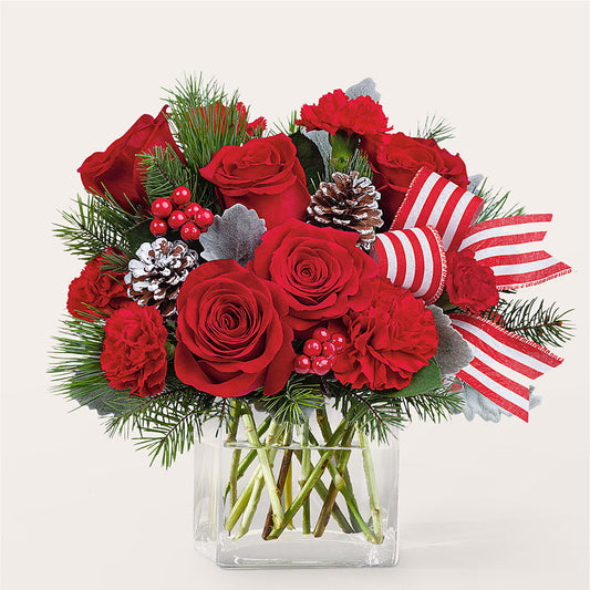 Baking Spirits Bright Bouquet –  Woodbury Flowers, Woodbury GA