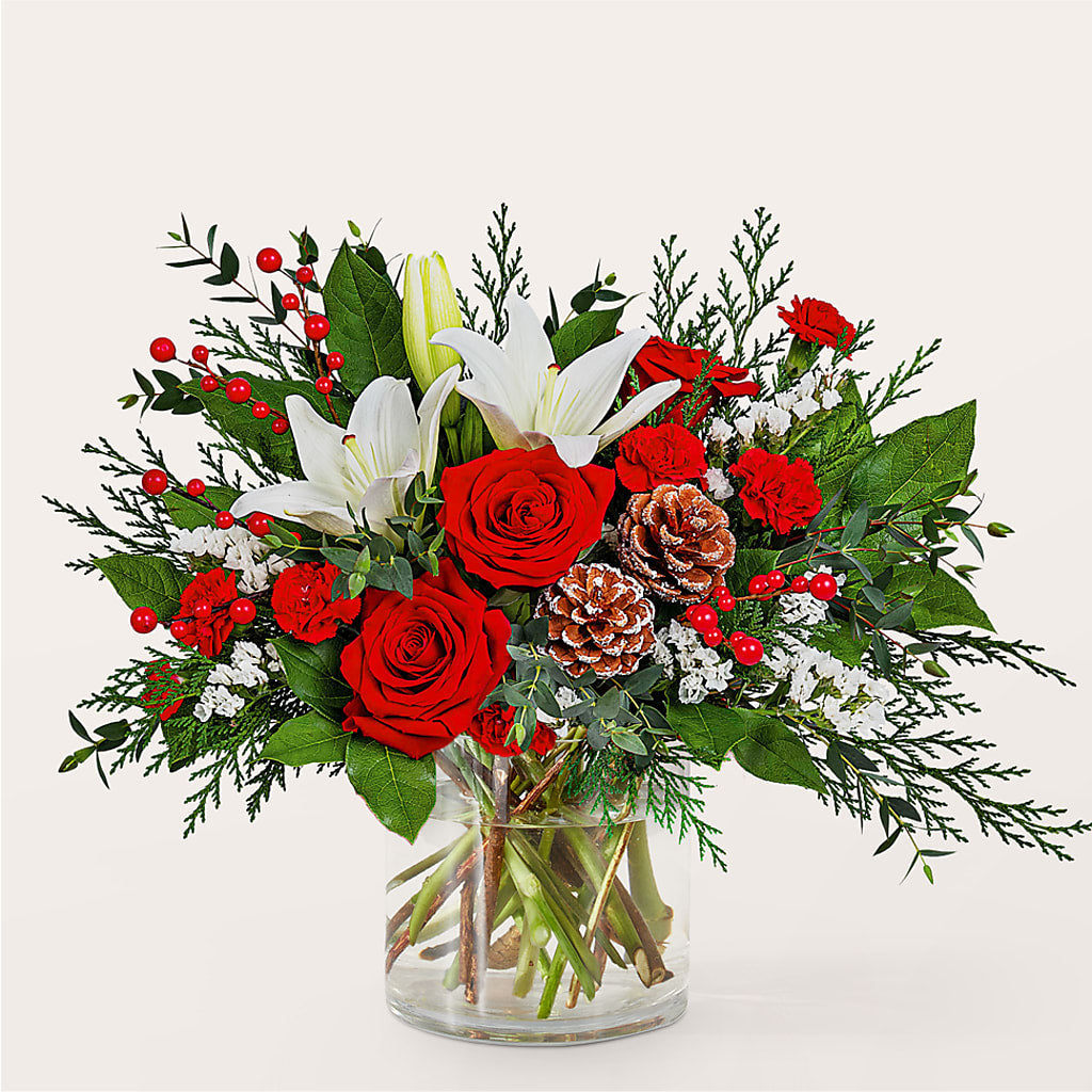 Best in Snow Bouquet –  Woodbury Flowers, Woodbury GA