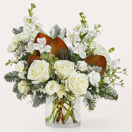 Fresh Snowfall Bouquet –  Woodbury Flowers, Woodbury GA