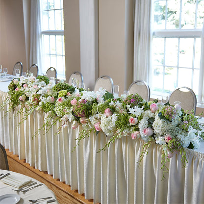 State of Joy Head Table Arrangement –  Woodbury Flowers, Woodbury GA