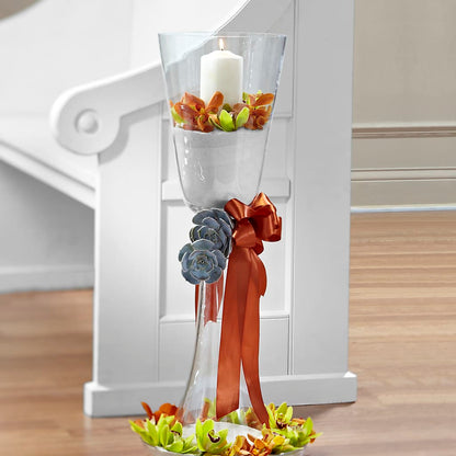 Matrimony Pew Decor –  Woodbury Flowers, Woodbury GA