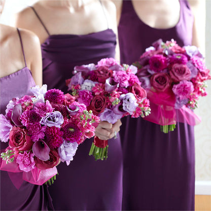 Bridesmaid's Garden Bouquet –  Woodbury Flowers, Woodbury GA